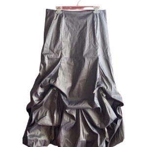 Evening Wear burnt gold skirt.